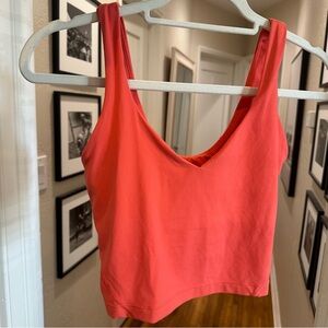 lululemon athletica Align Tank Crop Top Pale Raspberry